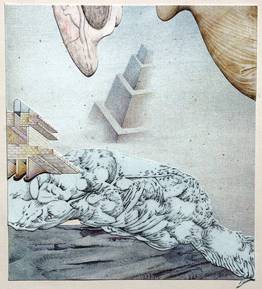 Collage by Susan Lyman, Citadel