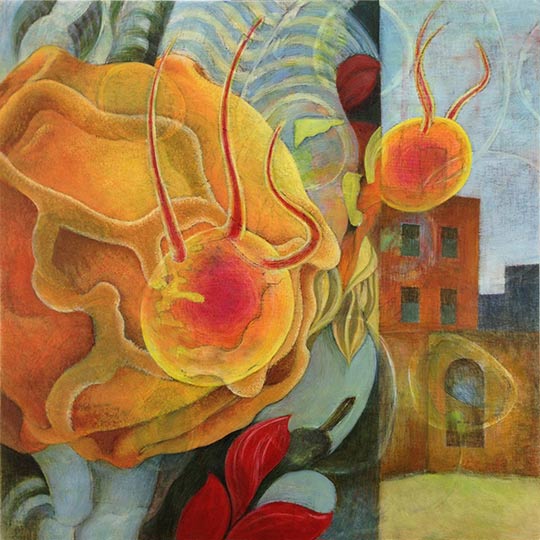 Painting by Susan Lyman, 2014