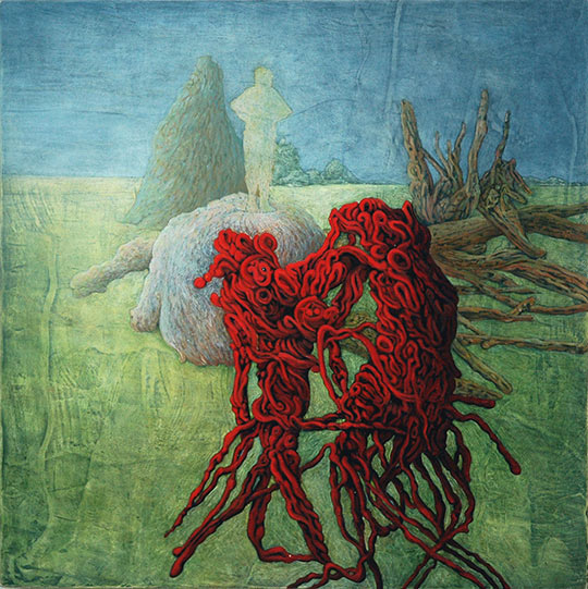 Painting by Susan Lyman