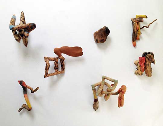 Susan Lyman, Botanical Theater #4, Gallery Ehva, Provincetown, 2014
