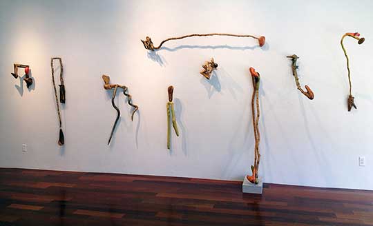 Susan Lyman, Botanical Theater #5, Boston Sculptors Gallery, 2015